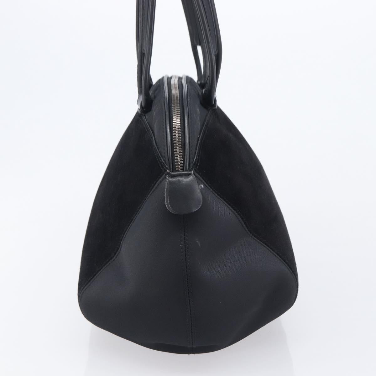 Salvatore Ferragamo Vintage Suede, Black, Suede, Shoulder Bag