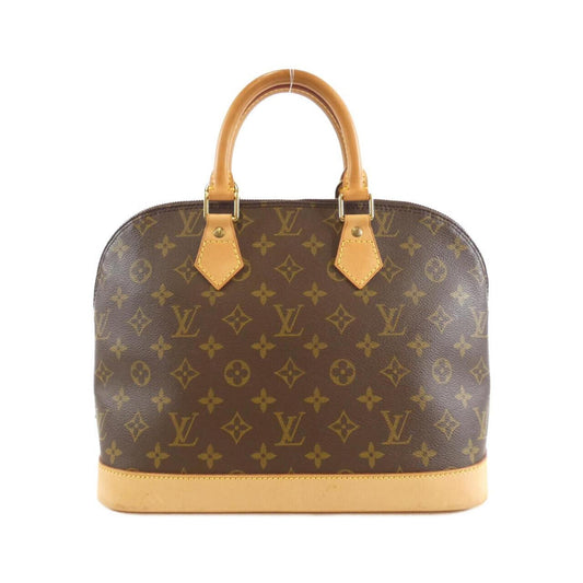 Louis Vuitton Alma, Brown, Canvas, handbag