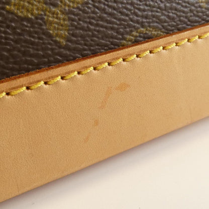 Louis Vuitton Alma, Brown, Canvas, handbag