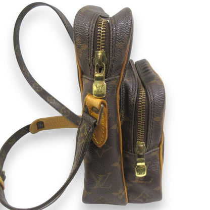 Louis Vuitton Amazon, Brown, Canvas, shoulder