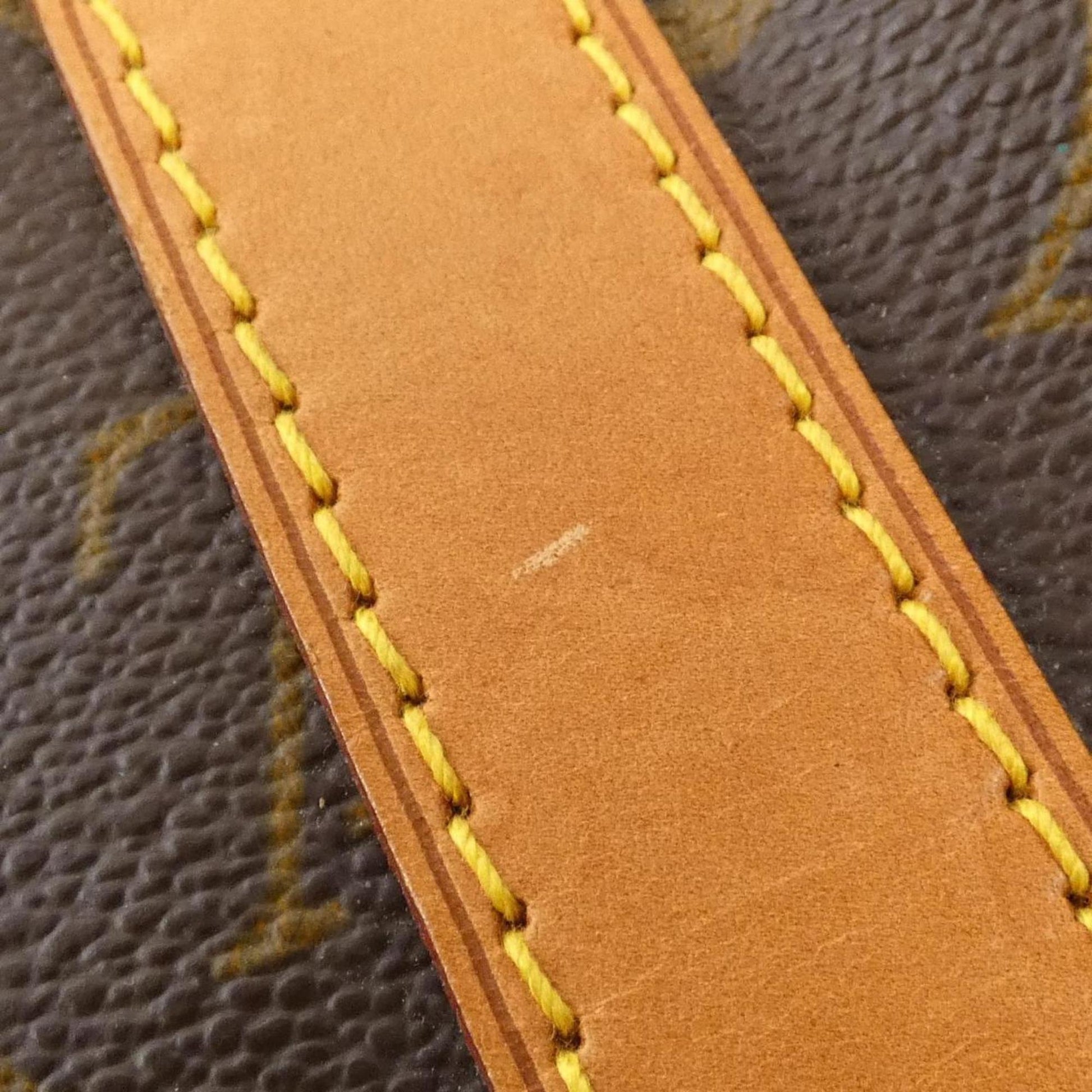 Louis Vuitton Keepall 55, Brown, Canvas, travel