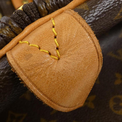 Louis Vuitton Keepall 55, Brown, Canvas, travel