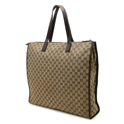 Gucci GG canvas, Brown, Canvas, tote