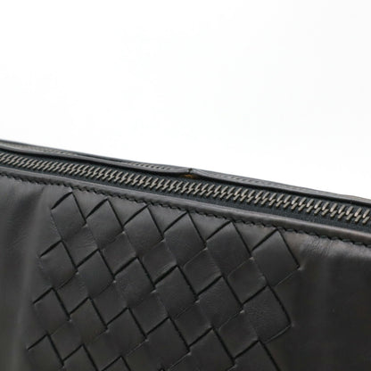 Bottega Veneta Veneta, Black, Leather, clutch