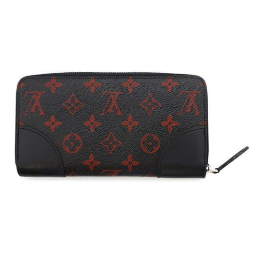 Louis Vuitton Monogram, Black, Canvas, wallet