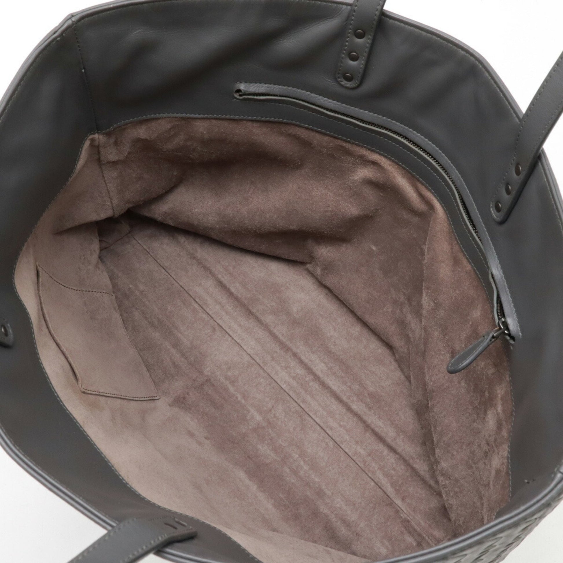 Bottega Veneta Veneta, Grey, Leather, shoulder