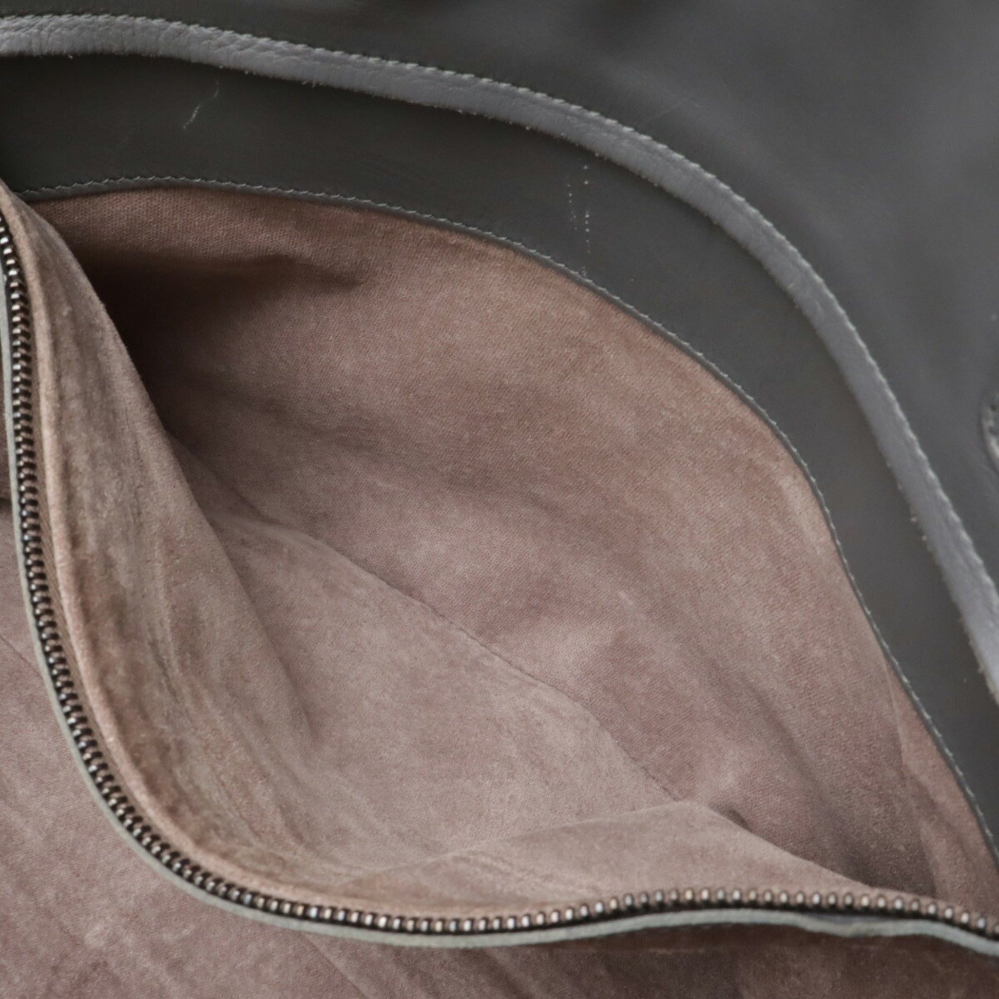 Bottega Veneta Veneta, Grey, Leather, shoulder