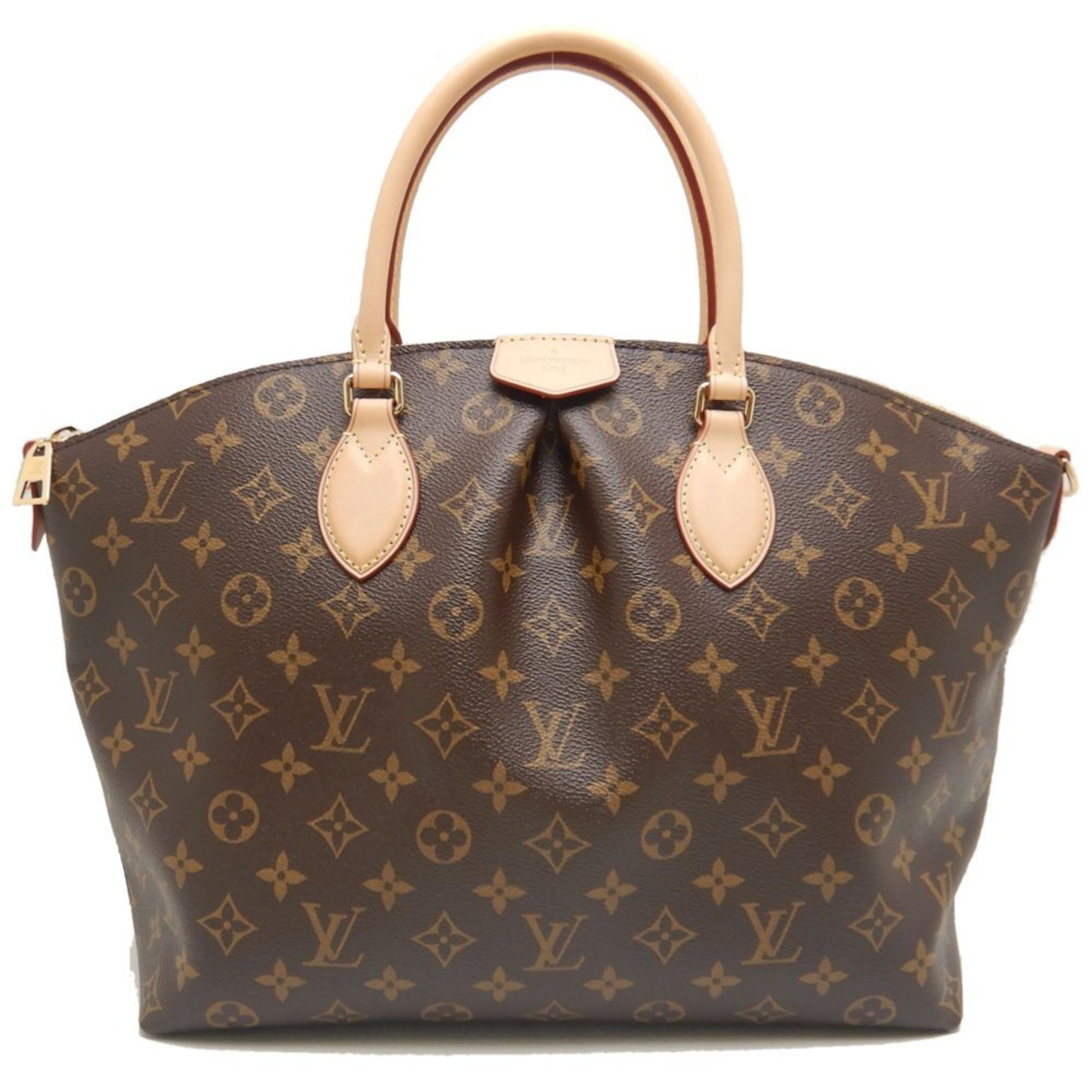 Louis Vuitton Boetie, Brown, Canvas, tote