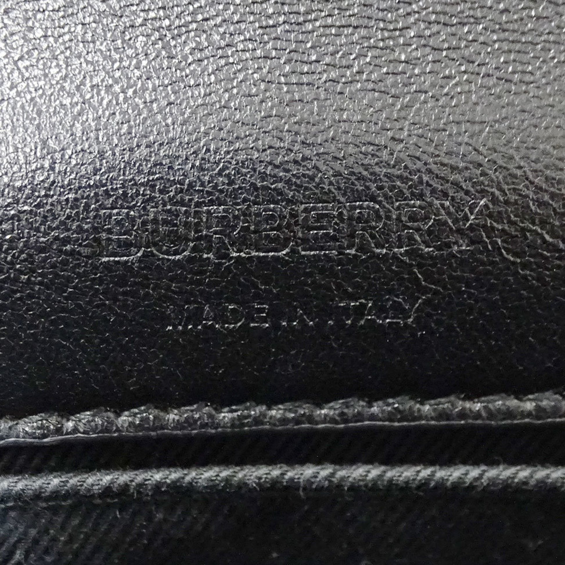 Burberry, Black, Leather, shoulder