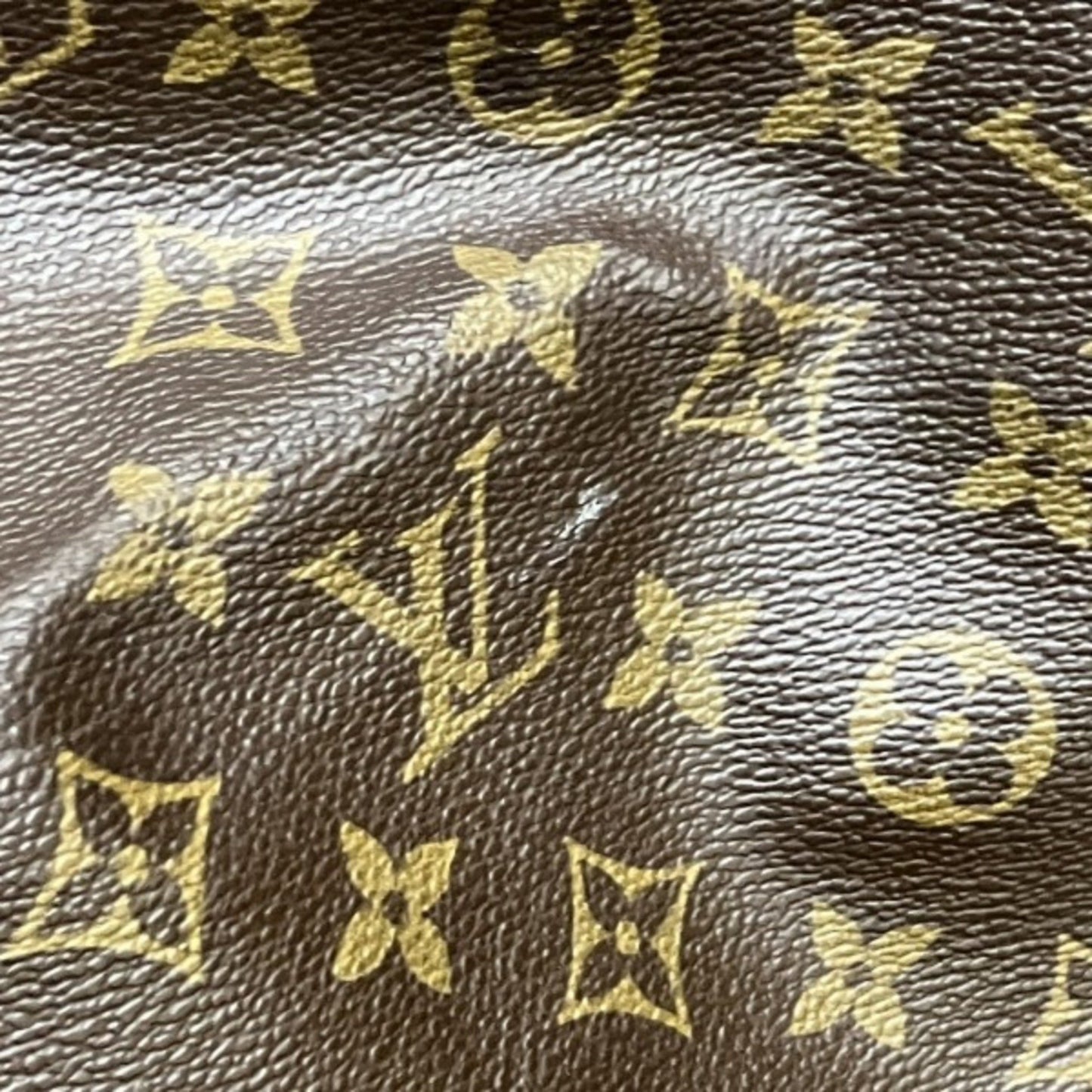 Louis Vuitton Keepall 60, Brown, Canvas, travel