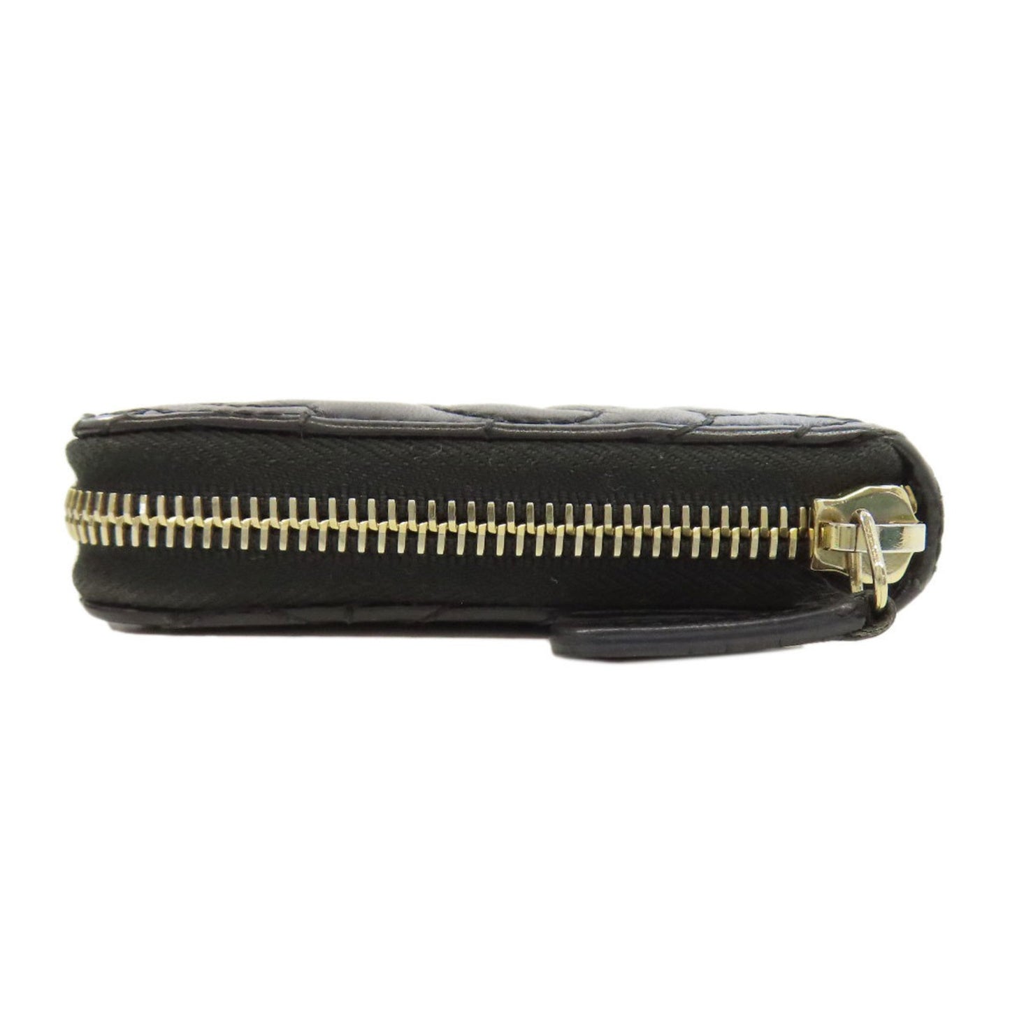 Chanel Camellia, Black, Leather, wallet