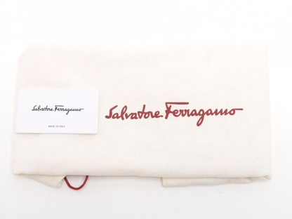 Salvatore Ferragamo Studio Satchel Leather, YELLOW, LEATHER, Handbag