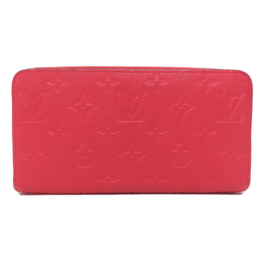Louis Vuitton Zippy wallet, Red, Leather, wallet