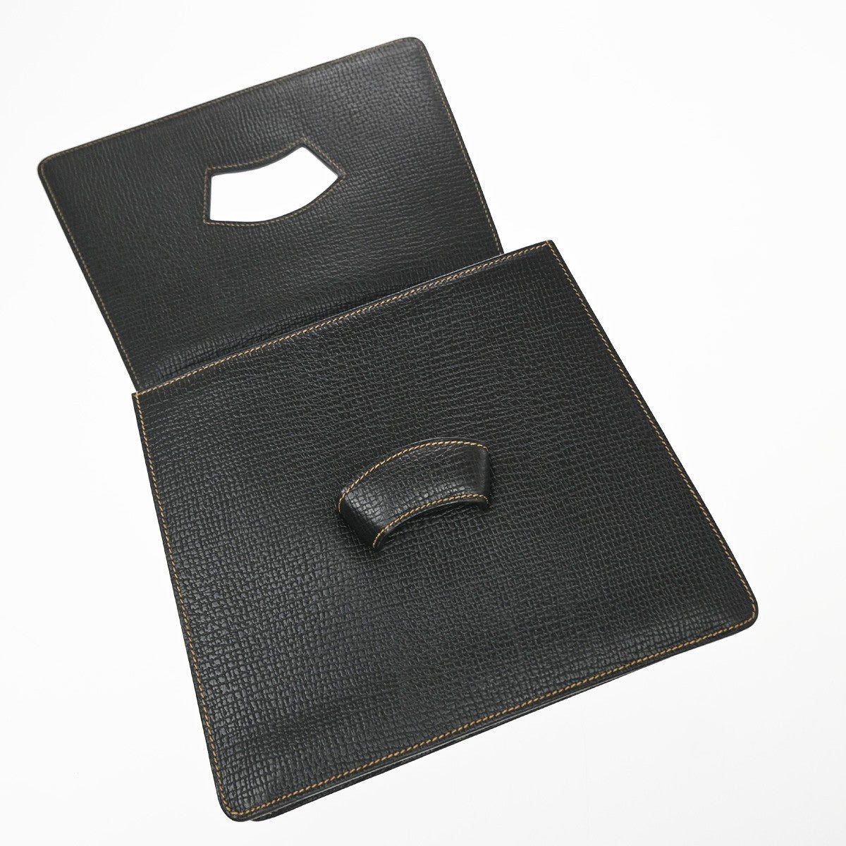 Loewe Barcelona Top Handle Leather, Black, Leather, Handbag