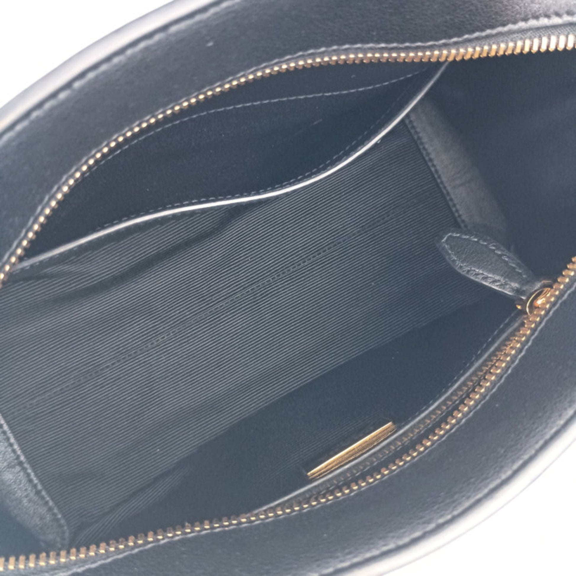 Prada Saffiano, Black, Leather, handbag