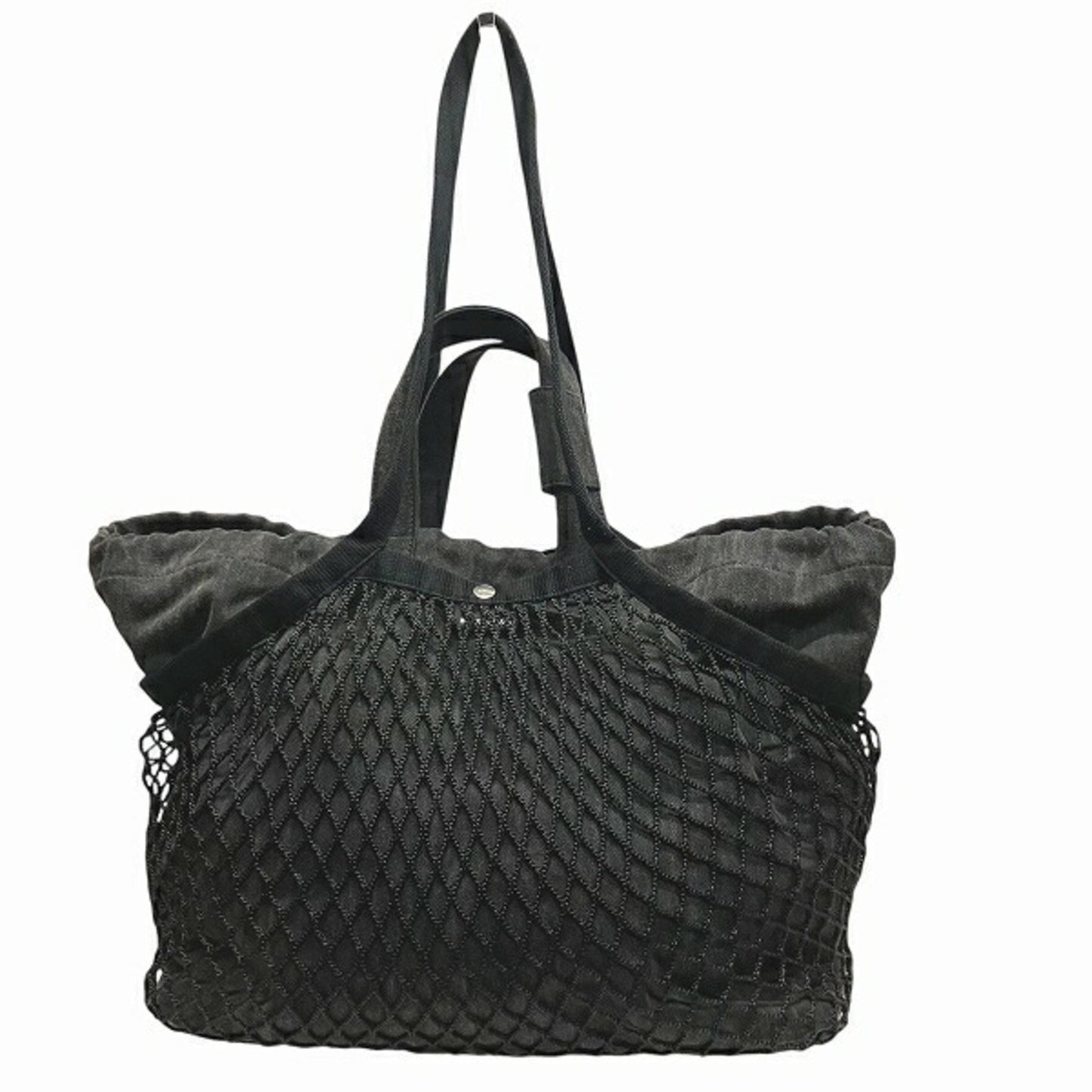 Balenciaga 24/7, Black, Denim - Jeans, tote