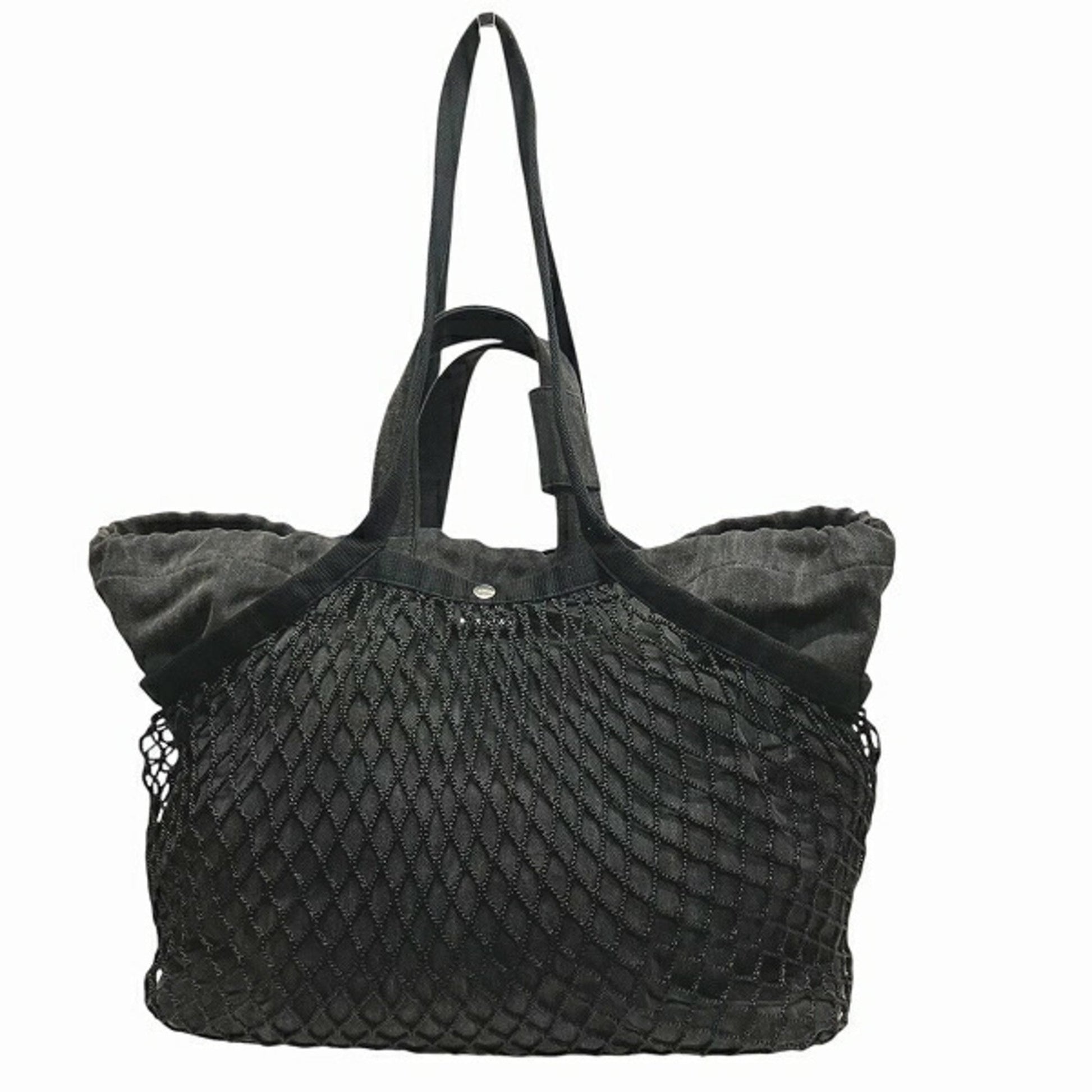 Balenciaga 24/7, Black, Denim - Jeans, tote
