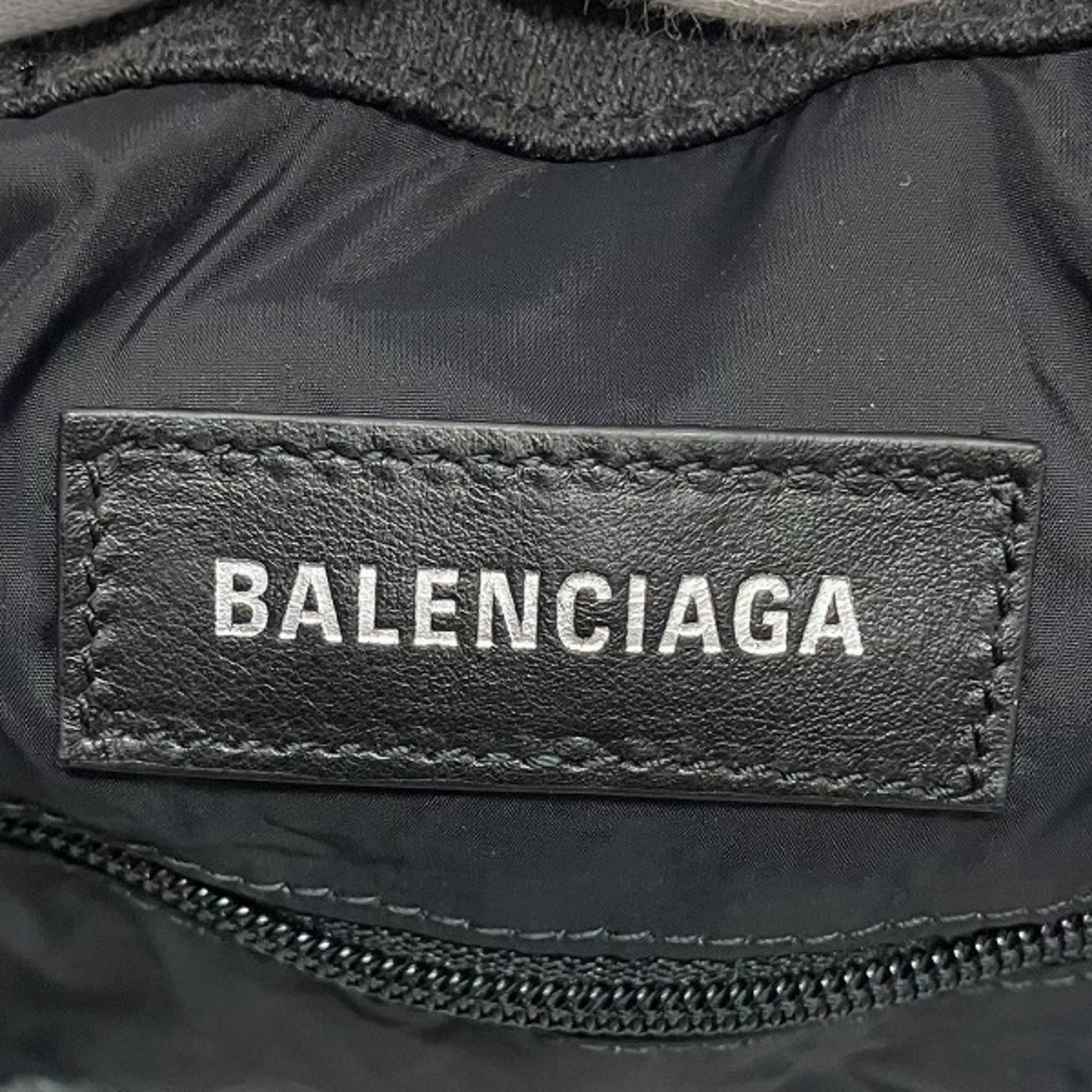 Balenciaga 24/7, Black, Denim - Jeans, tote