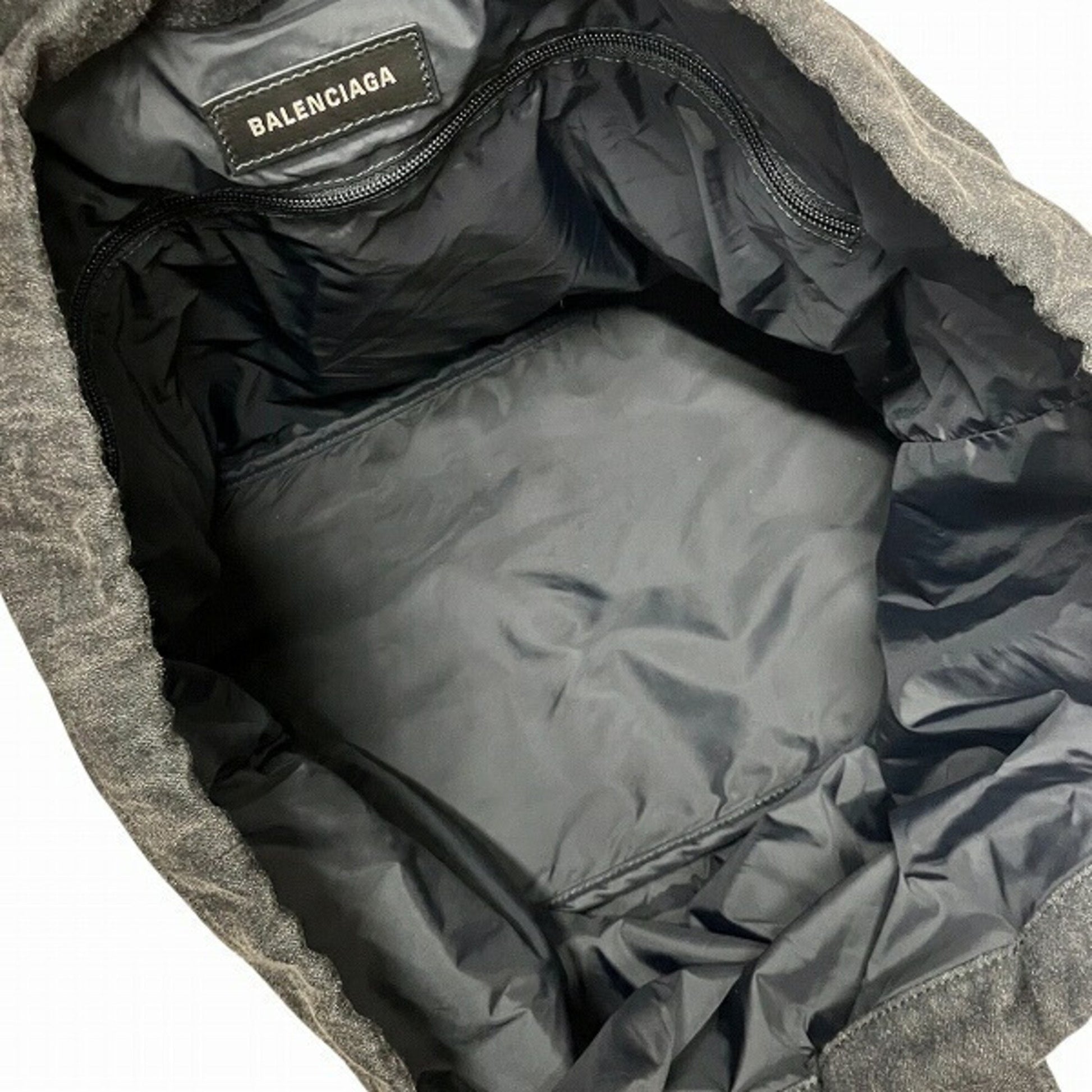 Balenciaga 24/7, Black, Denim - Jeans, tote