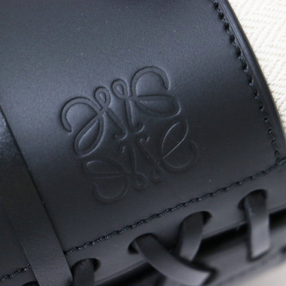Loewe Ikebana, Black, Leather, tote