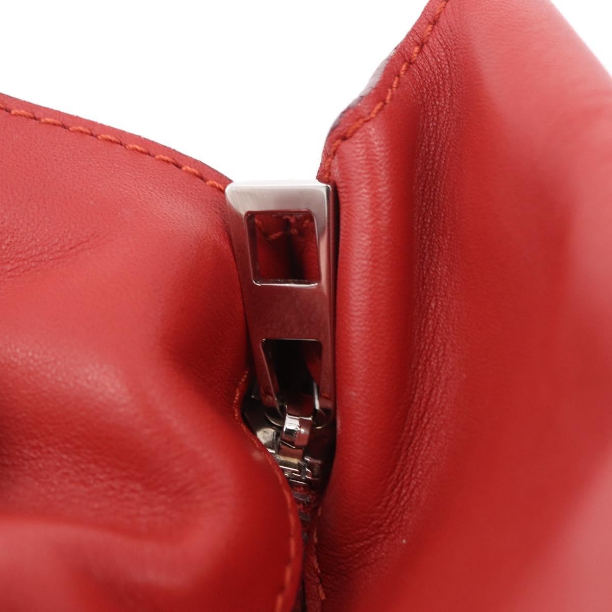 Loewe Tote Leather, Red, Leather, Tote Bag