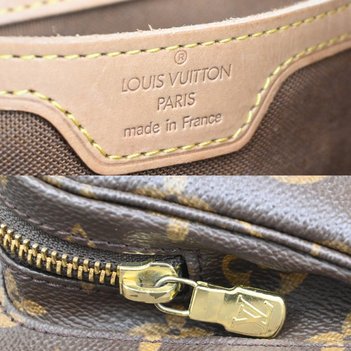 Louis Vuitton Montsouris Backpack Monogram Canvas, BROWN, CANVAS, Backpack