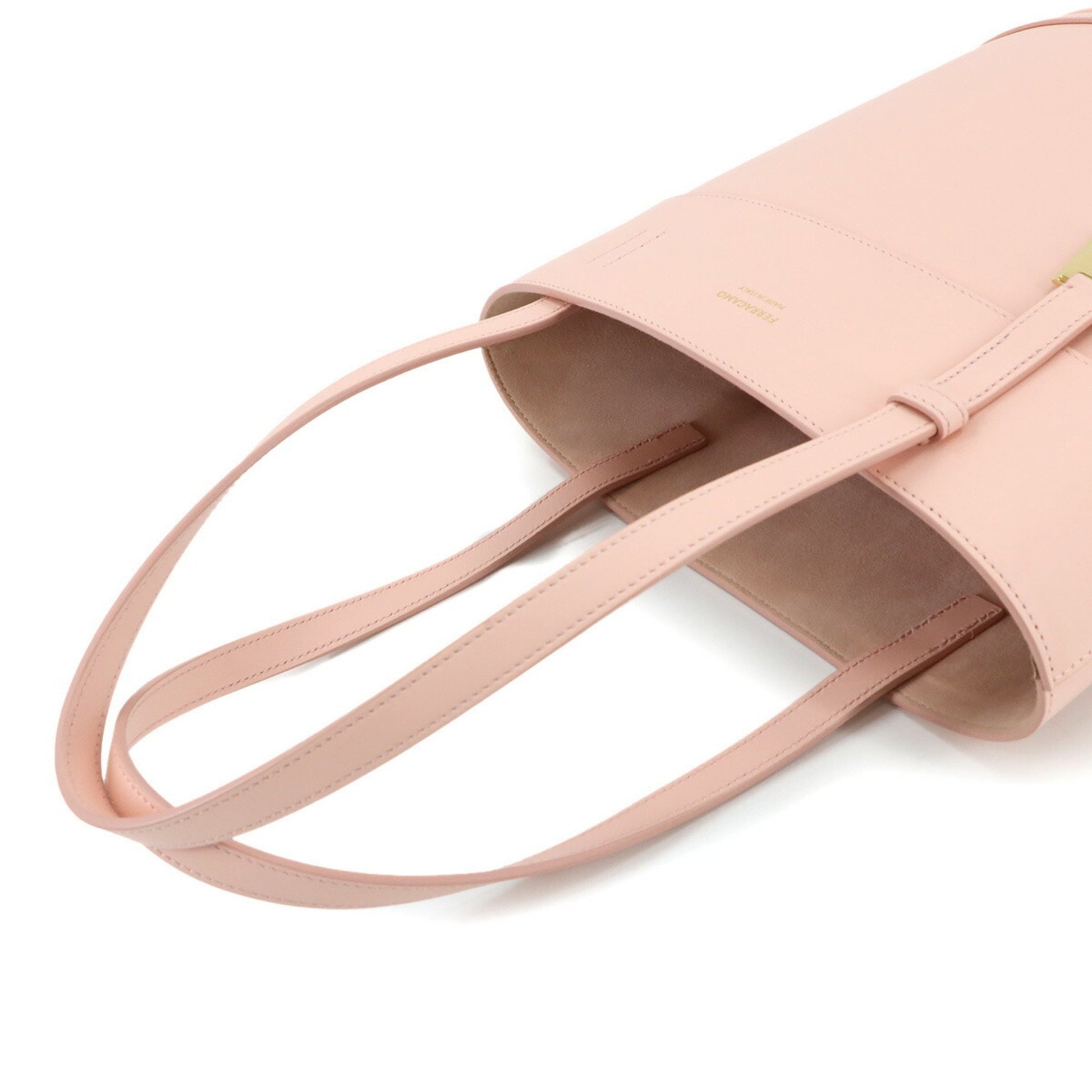 Salvatore Ferragamo, Pink, Leather, tote