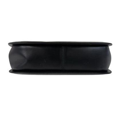 Salvatore Ferragamo Gancini, Black, Leather, handbag