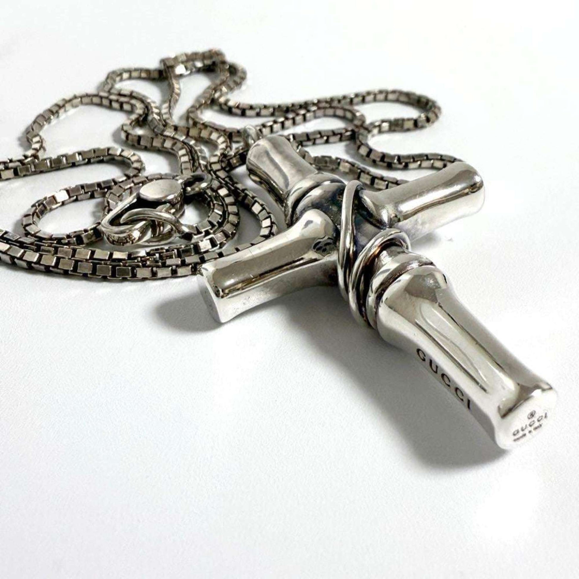 Gucci Bamboo, Silver, Silver, pendant