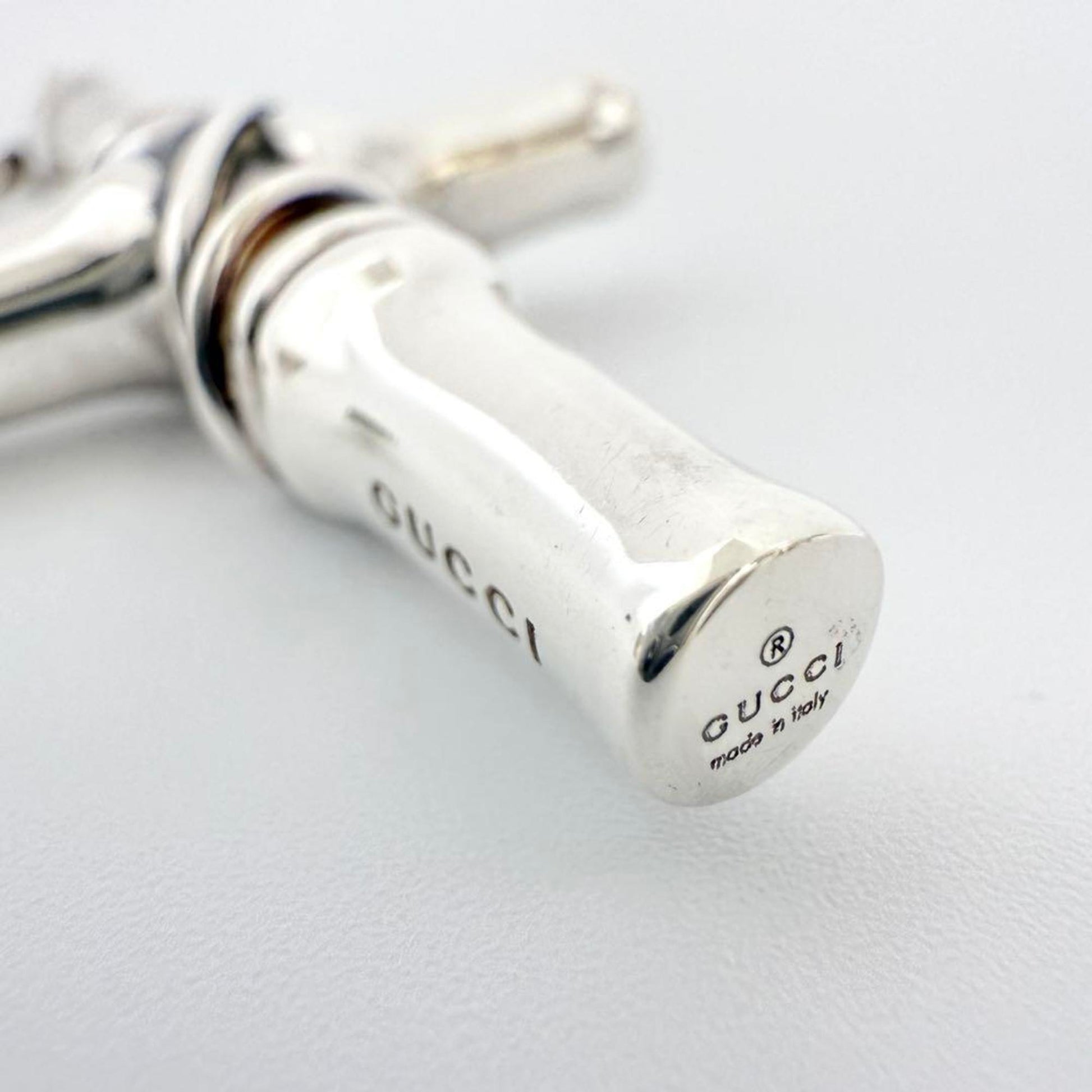 Gucci Bamboo, Silver, Silver, pendant