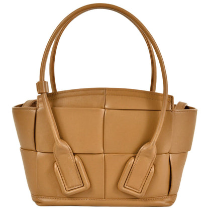 Bottega Veneta Arco, Brown, Leather, handbag