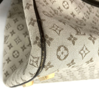 Louis Vuitton Josephine, Beige, Canvas, handbag
