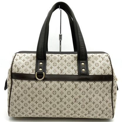 Louis Vuitton Josephine, Beige, Canvas, handbag