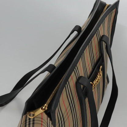 Burberry Nova Check, Beige, Canvas, tote