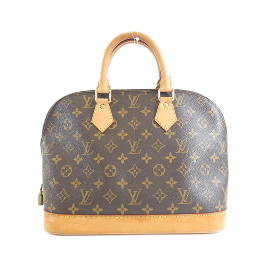 Louis Vuitton Alma, Brown, Canvas, handbag