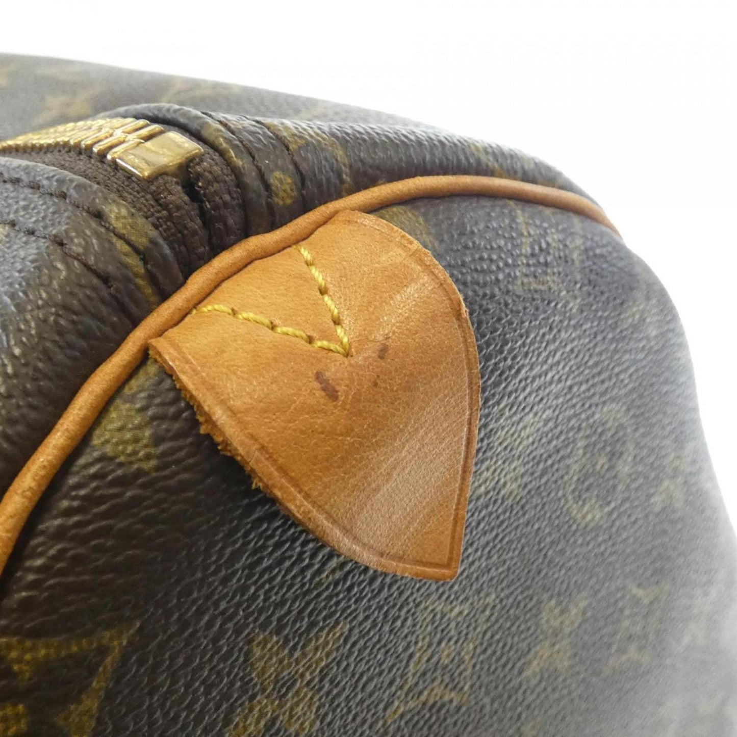 Louis Vuitton Keepall 55, Brown, Canvas, travel
