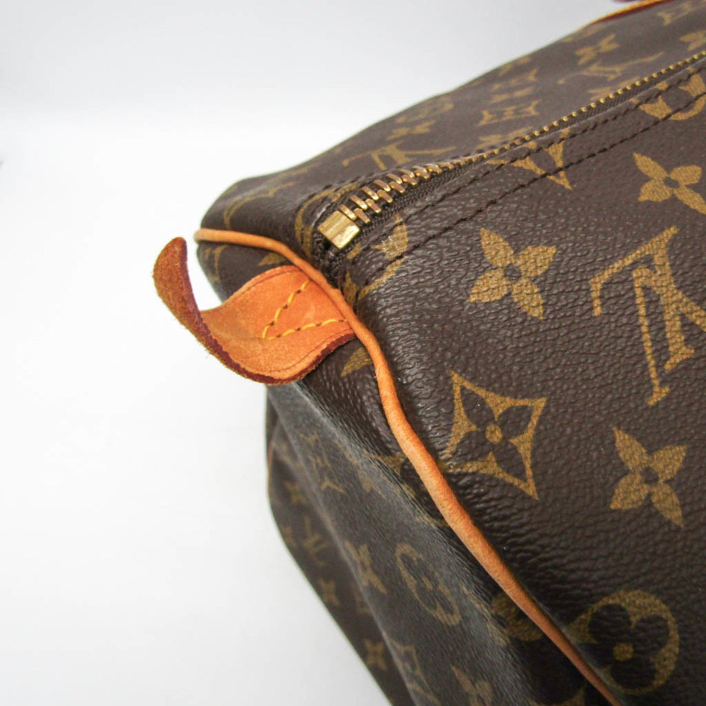 Louis Vuitton Keepall 55, Brown, Canvas, travel