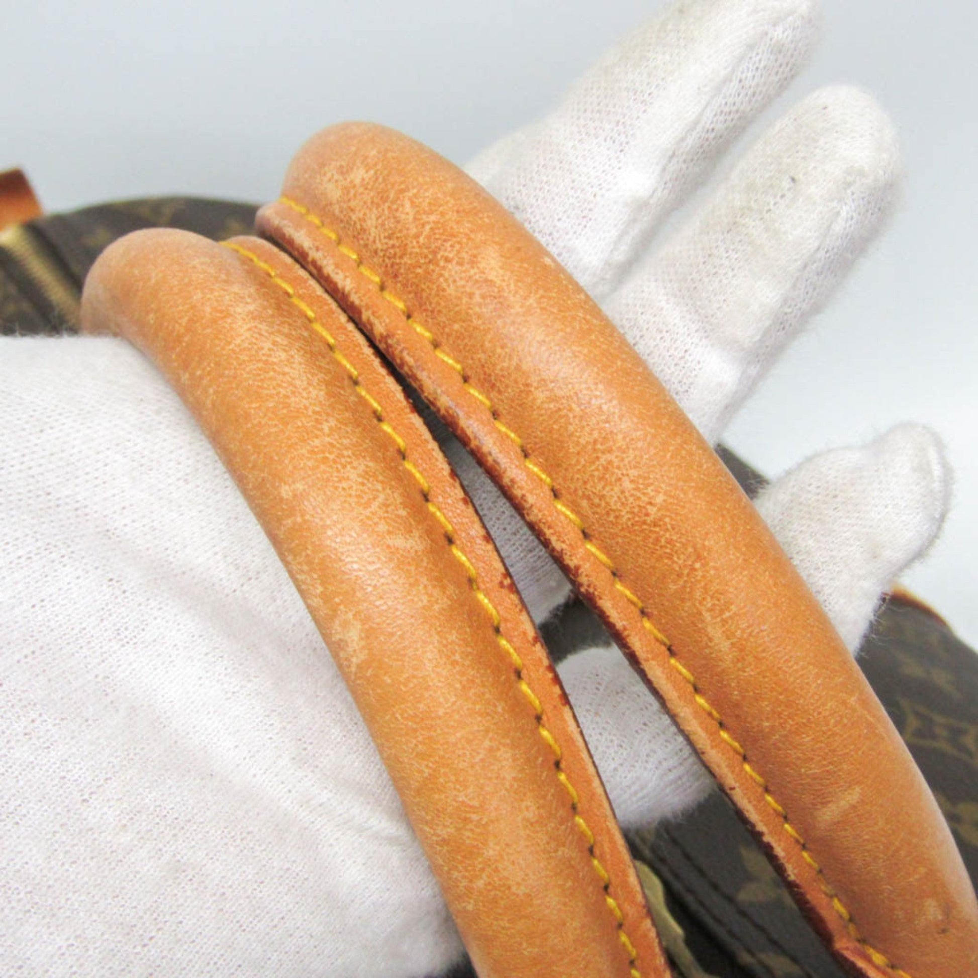 Louis Vuitton Keepall 55, Brown, Canvas, travel