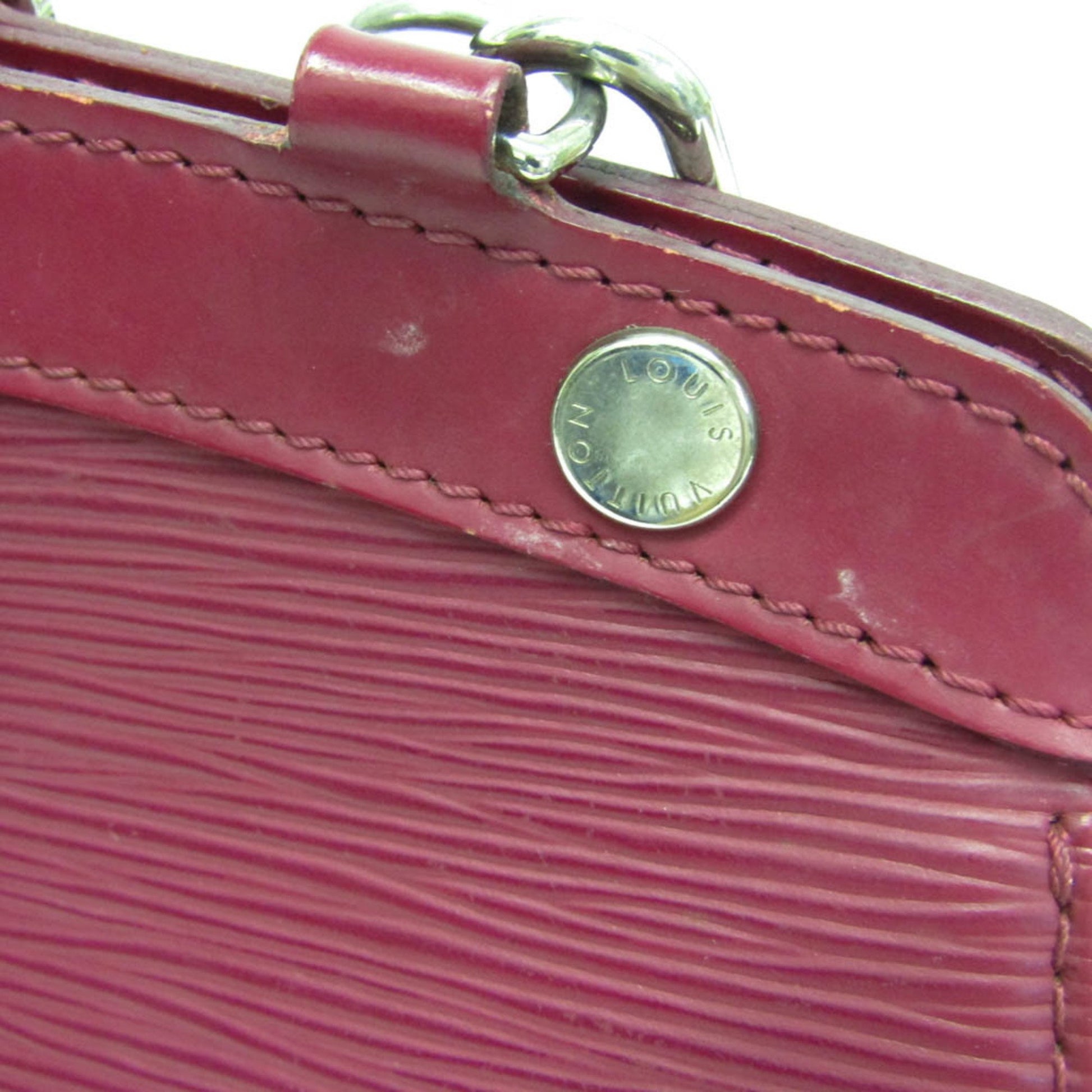 Louis Vuitton Brea, Pink, Leather, handbag