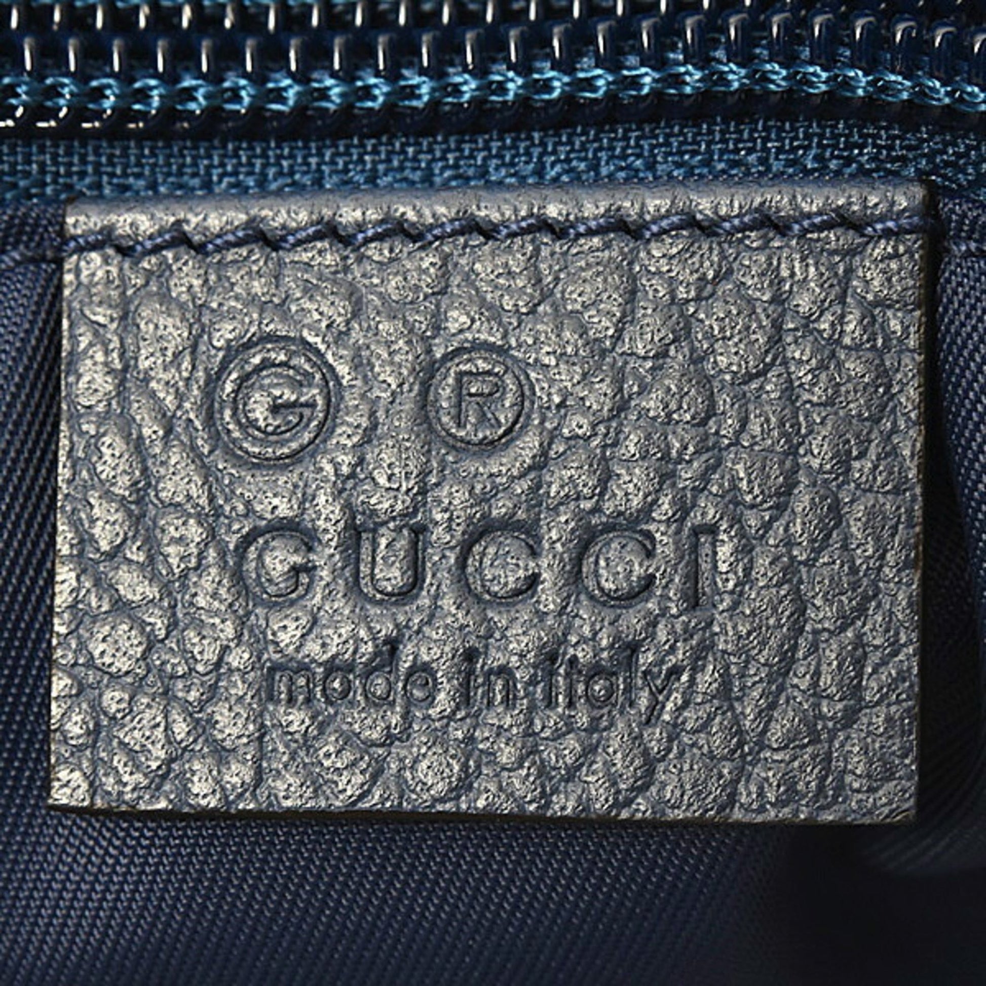 Gucci GG nylon, Navy, NYLON, shoulder