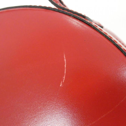 Loewe Anagram, Red, Leather, handbag