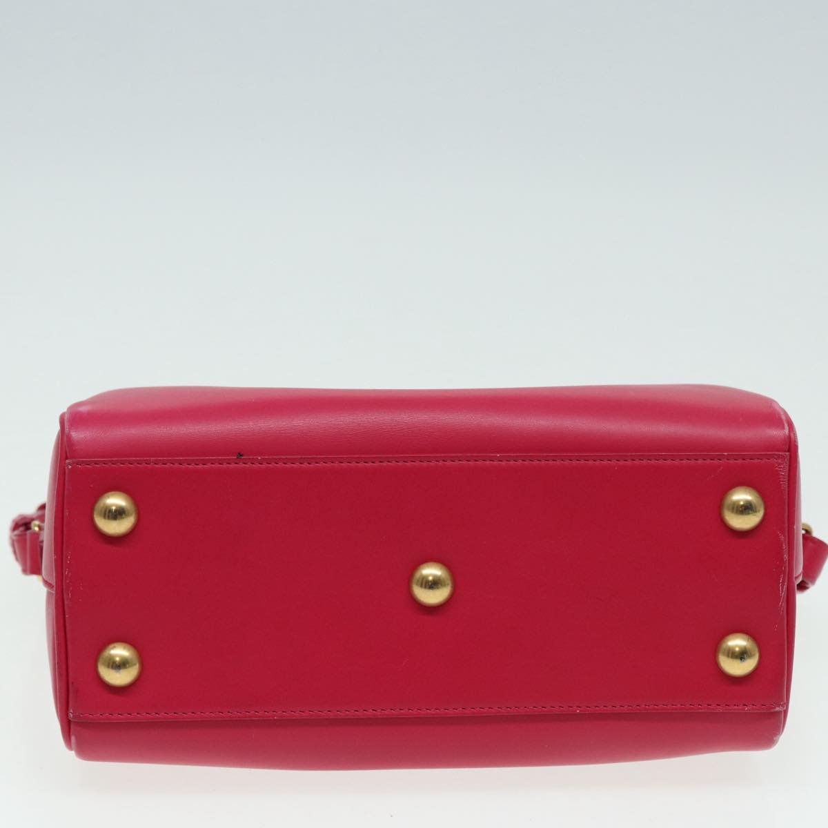 Yves Saint Laurent, Red, Leather, handbag