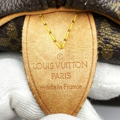 Louis Vuitton Speedy 40, Brown, Canvas, travel