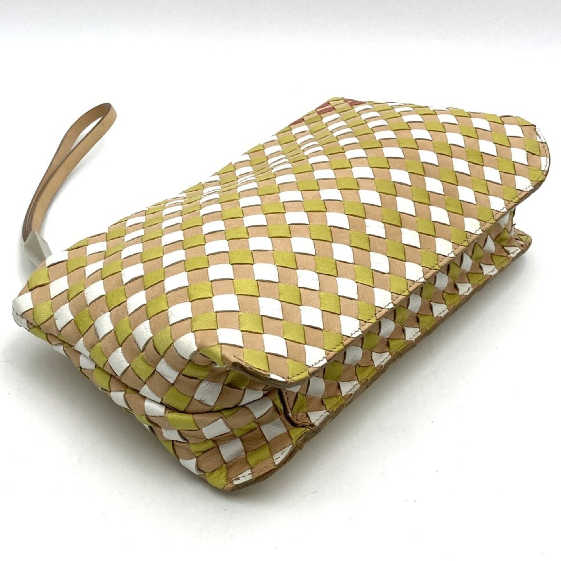Bottega Veneta Intrecciato, Multicolour, Leather, clutch