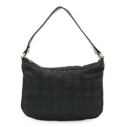 Chanel Travel line, Black, Canvas, shoulder