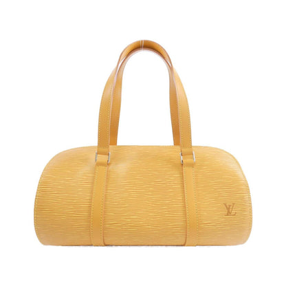 Louis Vuitton Soufflot, Yellow, Leather, handbag