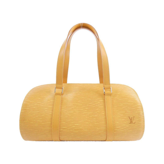 Louis Vuitton Soufflot, Yellow, Leather, handbag