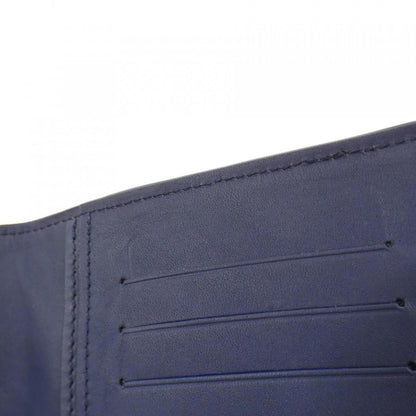 Louis Vuitton Portefeuille Brazza, Navy, Canvas, wallet