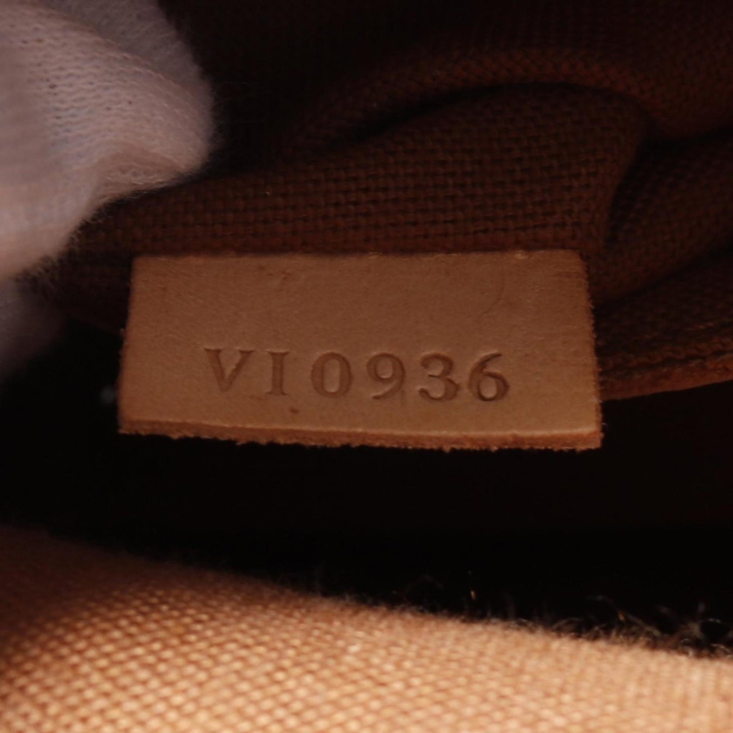 Louis Vuitton Alma, Brown, Canvas, handbag