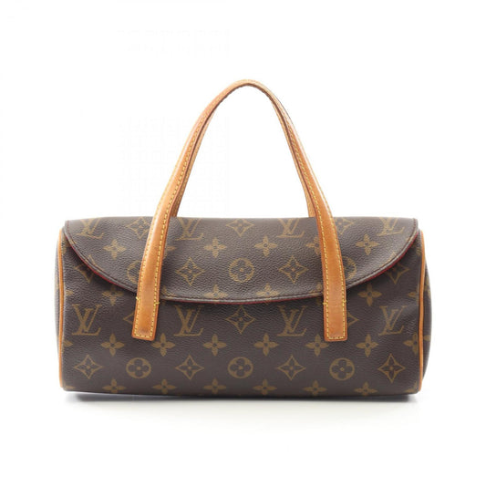 Louis Vuitton Sonatine, Brown, Canvas, handbag